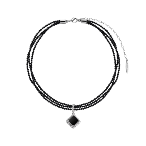 Square Drop Necklace