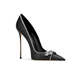 Diamante Stiletto Heel Pumps - 10cm