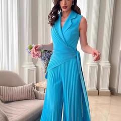 Fold Wide Leg Jumpsuit