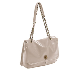 Metal Lock Cross Body Bag - Large
