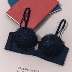 Women Exquisite Lace Push Up Bra