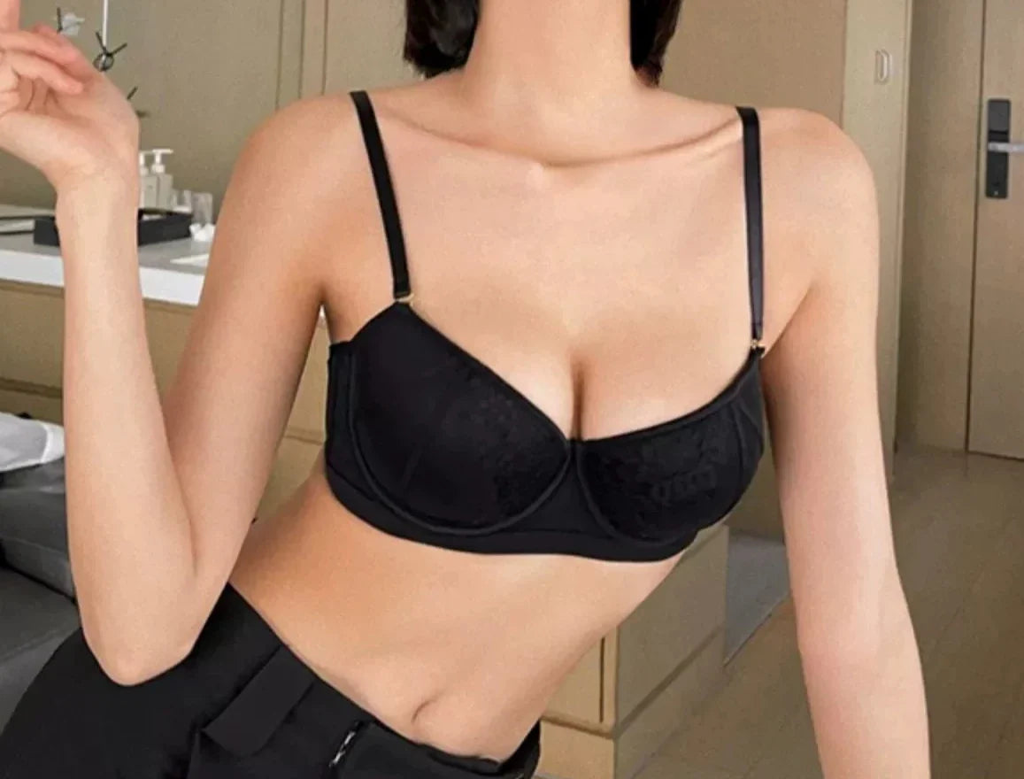 Vintage Lace Push Up Bra