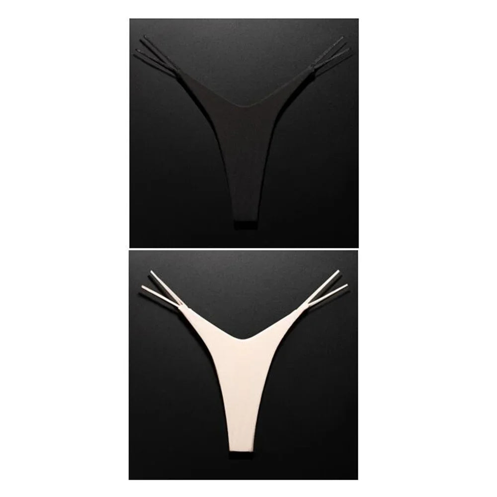 2PCS V-shaped Cotton Thong