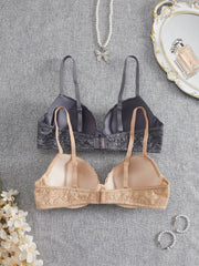 2Pcs/Set Thin Cup Women's Bras