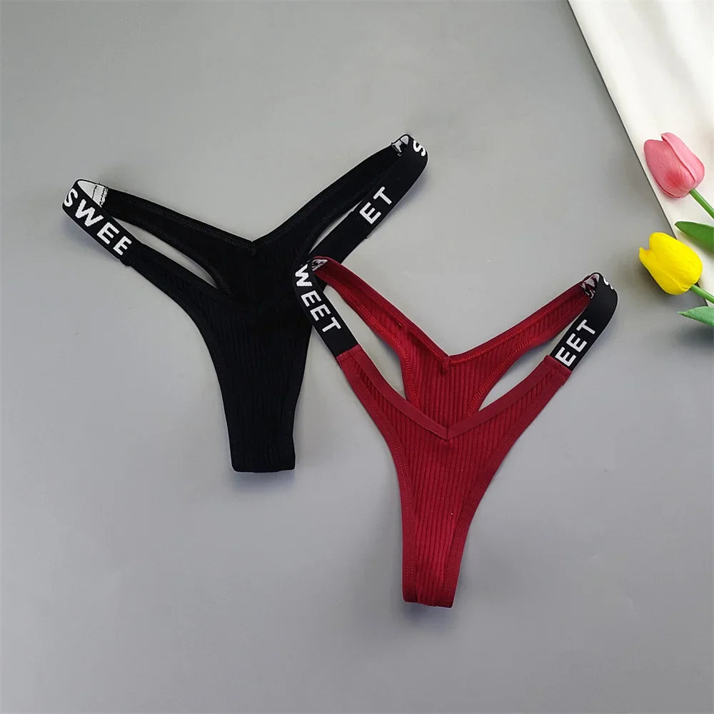 2pcs V Shape Thong
