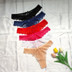3 Pcs Sheer Lace G String Women Sexy Thongs