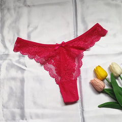 3 Pcs Sheer Lace G String Women Sexy Thongs
