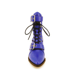 Cut Out Biker Ankle Western Cowboy Boots