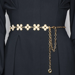 Pearl Flower Girdle Belt