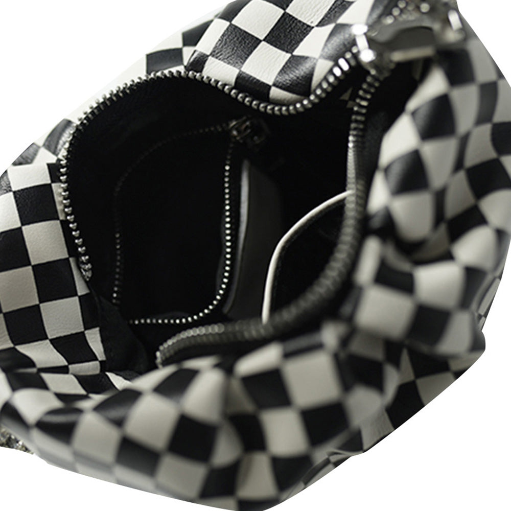 Bi-Color Diamante Tote Bag