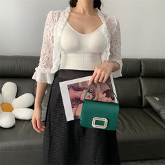 Diamante Buckled Tote Bag - Small