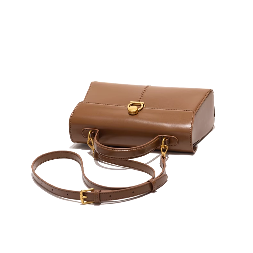 Metal Lock Tote Bag