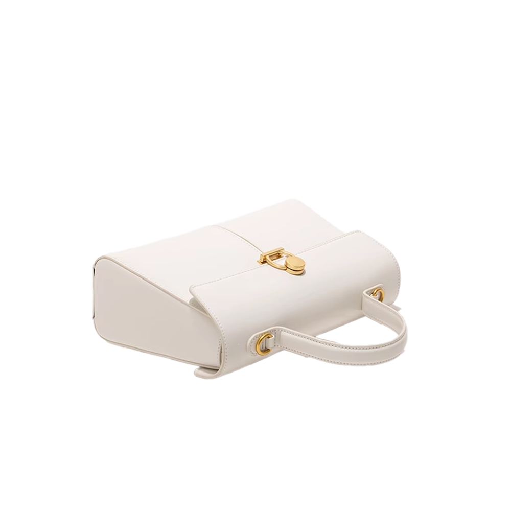 Metal Lock Tote Bag
