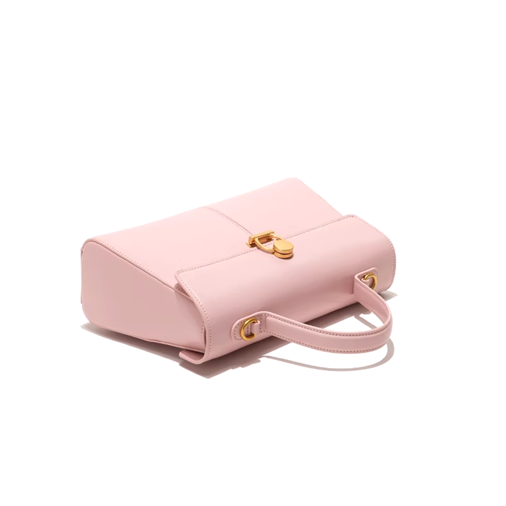 Metal Lock Tote Bag