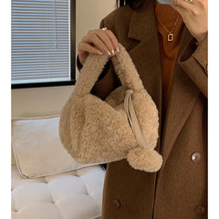 Vegan Fur Tote Bag