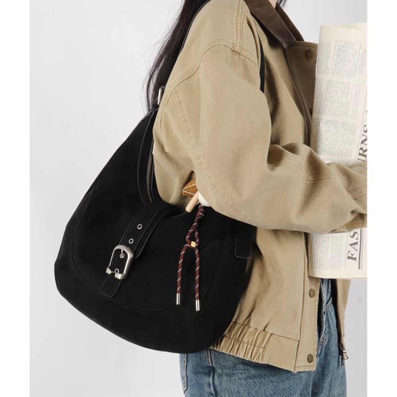 Buckled Tote Bag