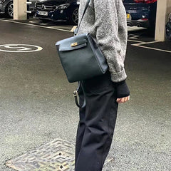 Metal Lock Backpack