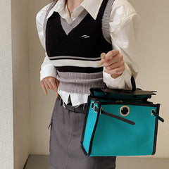 Bi-Color Tote Bag - Large