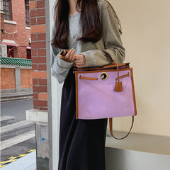 Bi-Color Tote Bag - Small