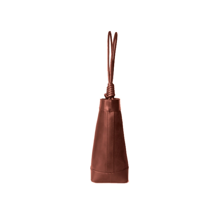 Leather And Suede Tote Bag