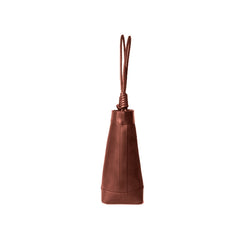 Leather And Suede Tote Bag