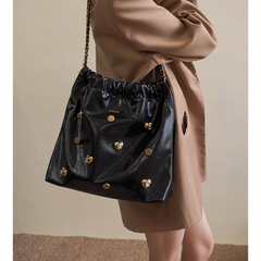 Diamante And Studded Cross Body Bag