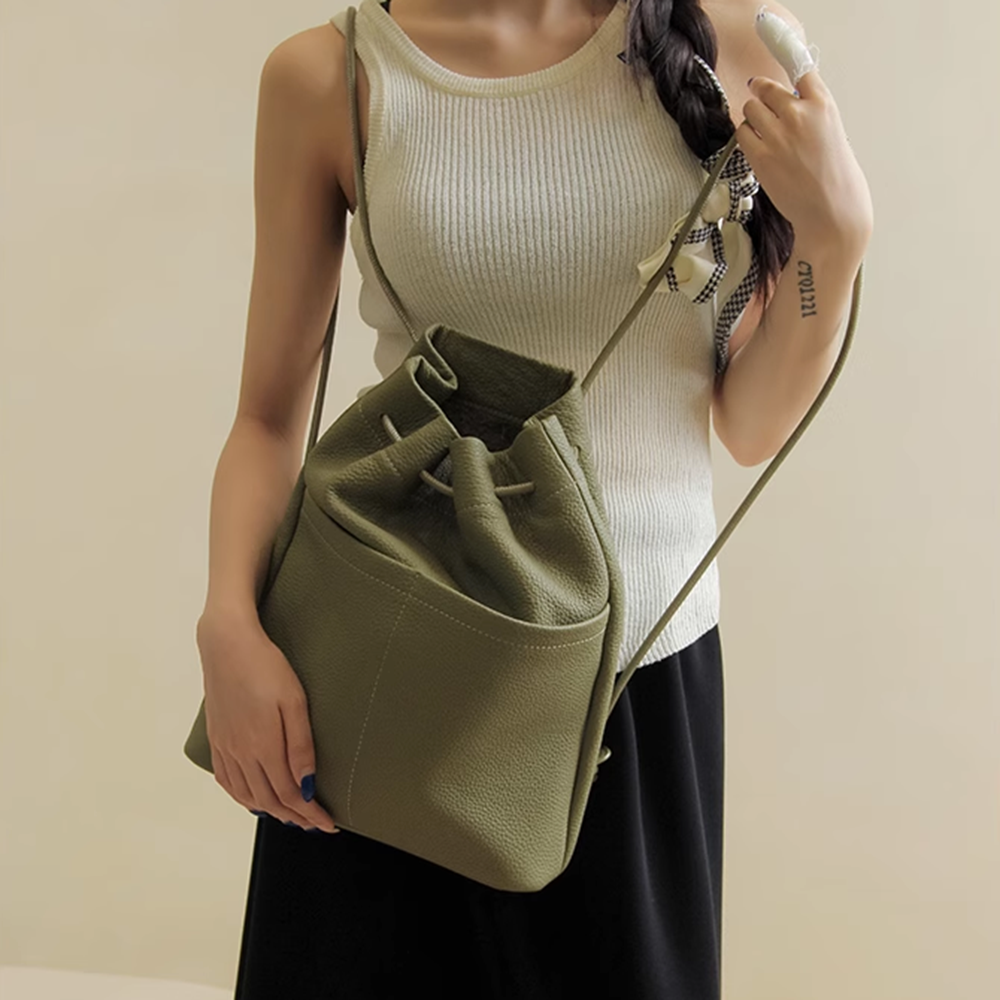 Draw-String Backpack Bag