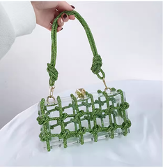 Diamante PVC Tote Bag