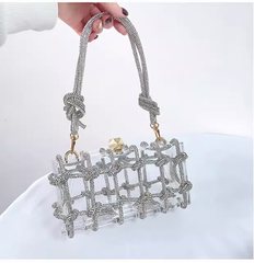 Diamante PVC Tote Bag