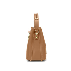 Metal Embellished Bucket Bag