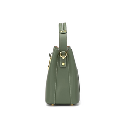 Metal Embellished Bucket Bag