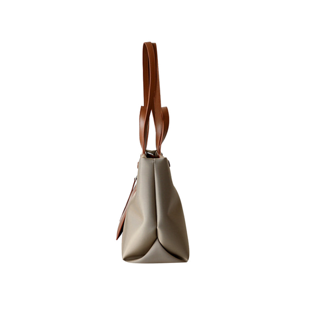 Bi-Color Oversized Tote Bag