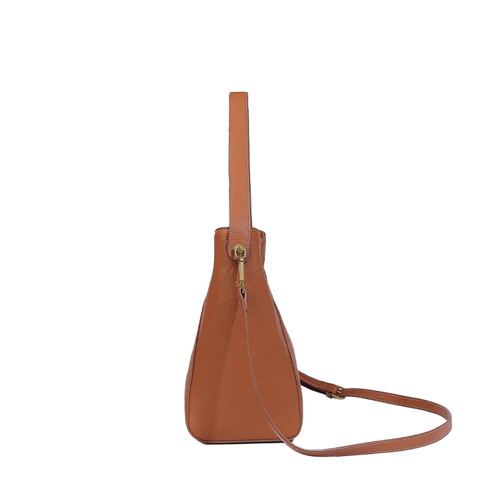 Metal Lock Bucket Bag