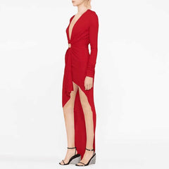 Cut Out Evening Dress Gown