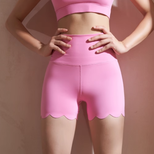 Yoga Pilates Dri Fit Fitted Fitness Shorts