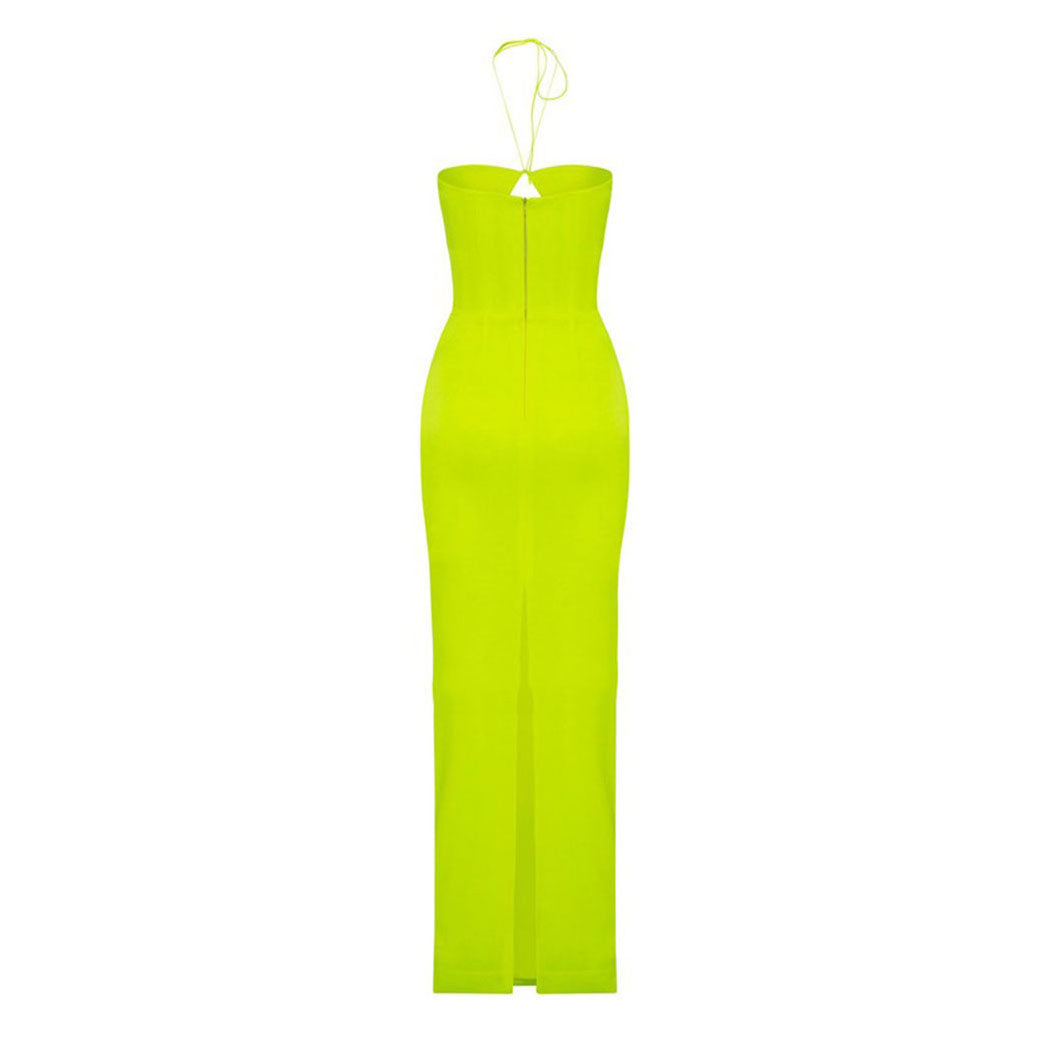 Cut Out Off-Shoulder Evening Dress Gown