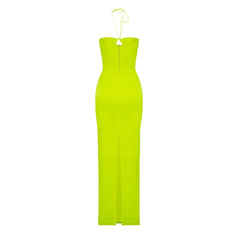 Cut Out Off-Shoulder Evening Dress Gown