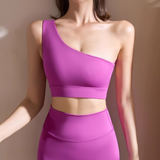 Yoga Pilates Cut Out Fitted Sports Bra