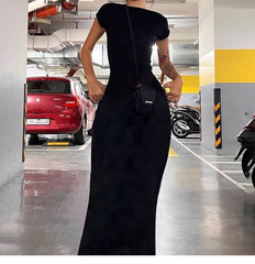 Backless Midi Dress