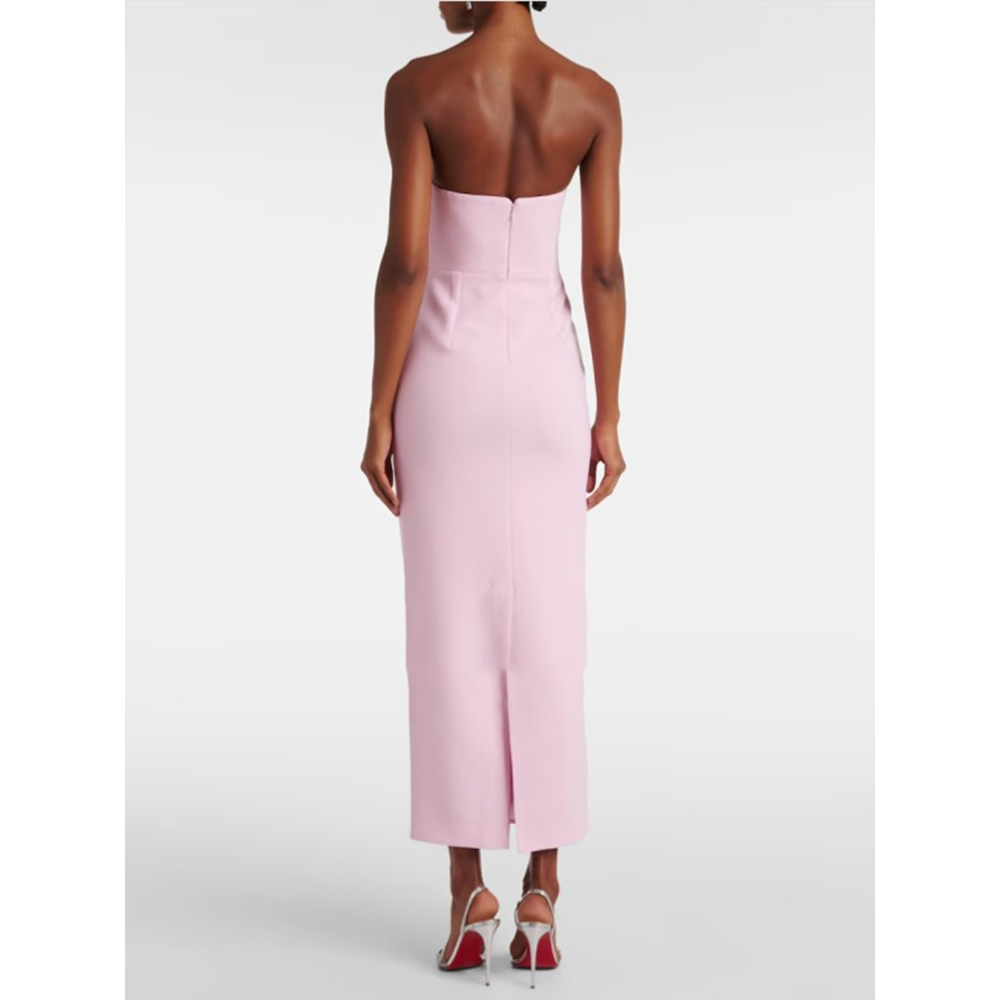 Bow Tube Evening Dress Gown