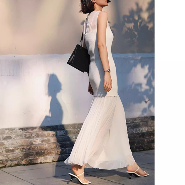 Fold Hem Tank Dress