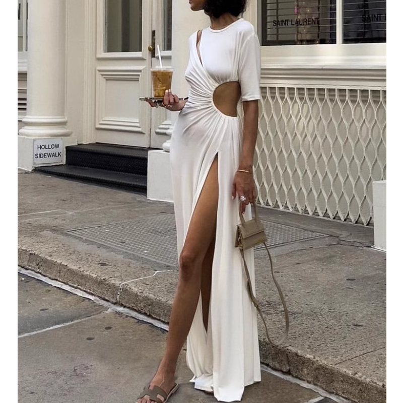 Cut Out Slip Dress