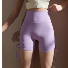 Yoga Pilates Draw-String Fitness Shorts
