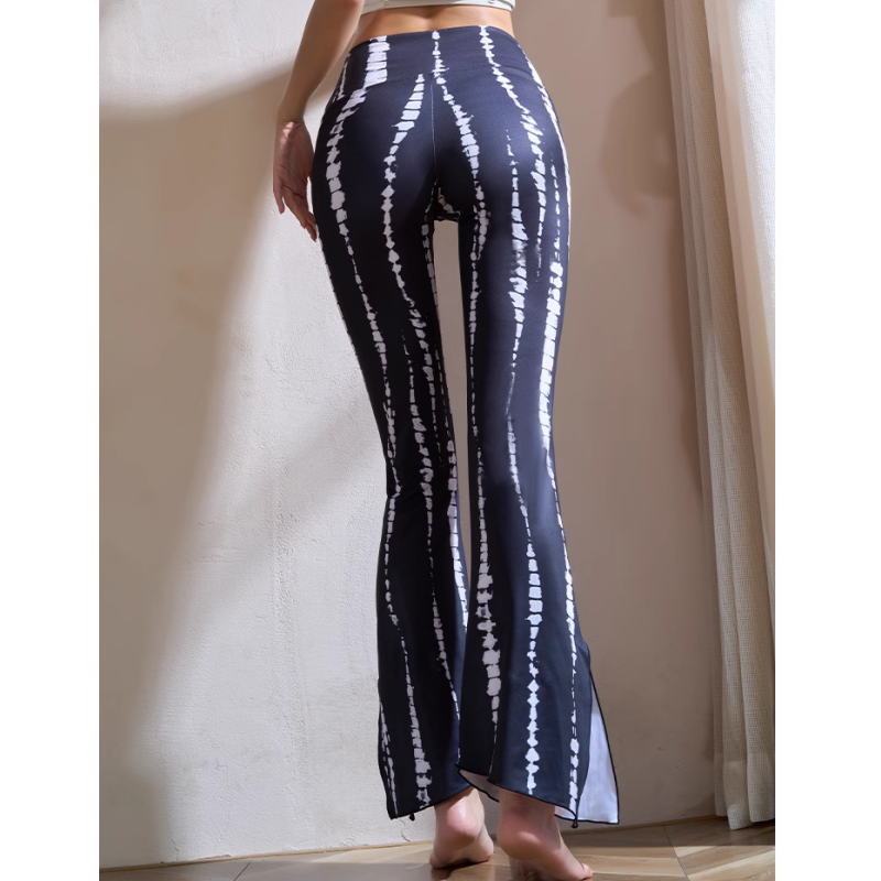 Yoga Pilates Printed Fitted Stretch Leggings