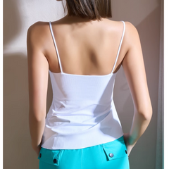 Yoga Pilates Draw-String Fitted Sports Bra