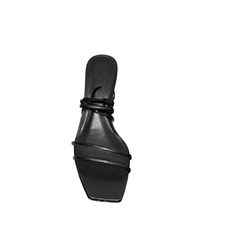 Lace Up Block Heel Sandals