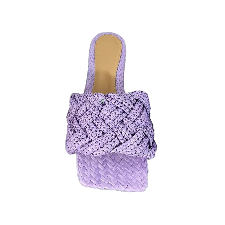 Braided Slippers Slides