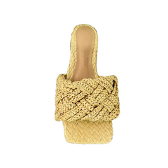 Braided Slippers Slides