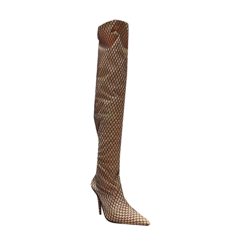 Stiletto Heel Over The Knee Boots