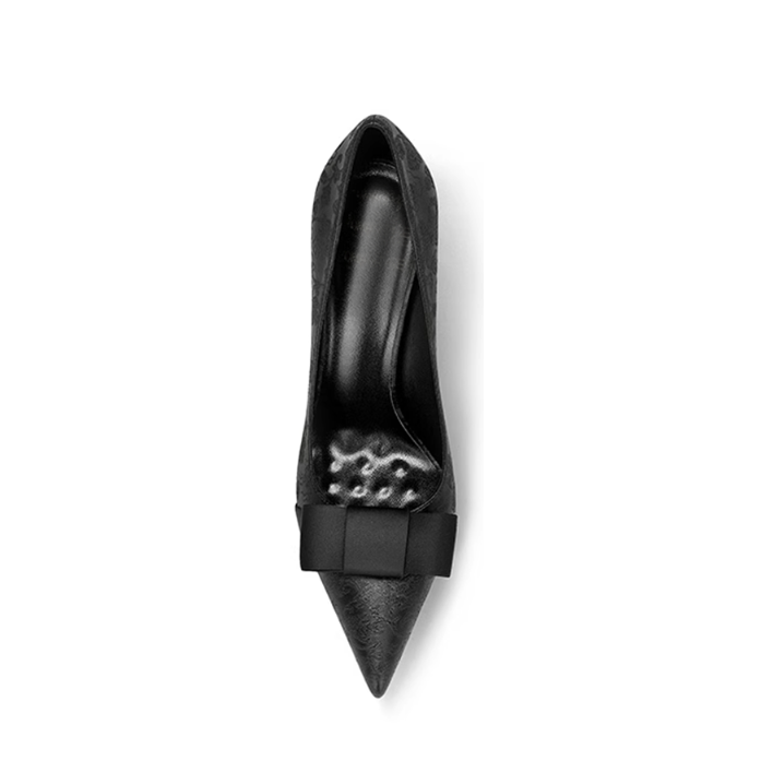 Bow High Heel Pumps - 10cm